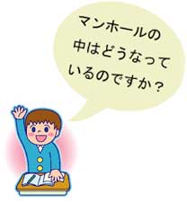 マンホールの中はどうなっているの？