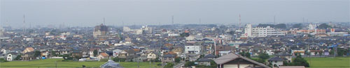 幸手市遠景